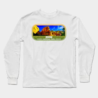 Zion National Park, America Long Sleeve T-Shirt